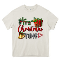 Cream it's Christmas time Heavy Core Tee - BarkalooDesign