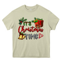 Mossy it's Christmas time Heavy Core Tee - BarkalooDesign