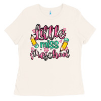 Bone little miss preschool Ladies Tee - Zillion Design Studio