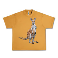 Peanut Butter kangaroo Urban Heavy Tee - LillyAllenDesigns