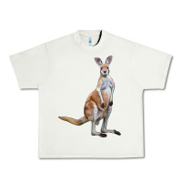Pistachio kangaroo Urban Heavy Tee - LillyAllenDesigns
