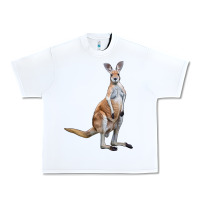 White kangaroo Urban Heavy Tee - LillyAllenDesigns