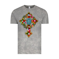 Cloud Rock christmas cross Vintage Tee - AdoDesignShop