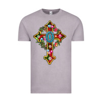 Vintage Zinc christmas cross Vintage Tee - AdoDesignShop