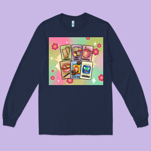 Traditional Mexican Food Long Sleeve Tee Designed By Maliassmallbusiness