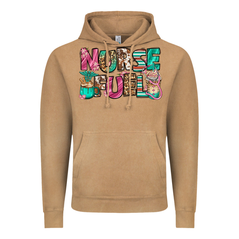 Nurse Fuel Coffee Cups Vintage Hoodie by Jasminsmagicworld | Teevron