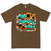 Cacao aquarius turquoise cowhide Premium Tee - RanaPortraitStore