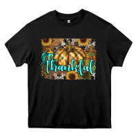 Black thankful pumpkin Heavy Core Tee - RanaPortraitStore