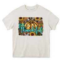 Cream thankful pumpkin Heavy Core Tee - RanaPortraitStore