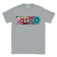 Heather Grey xoxo braunvieh cow Classic Tee - AdoDesignShop