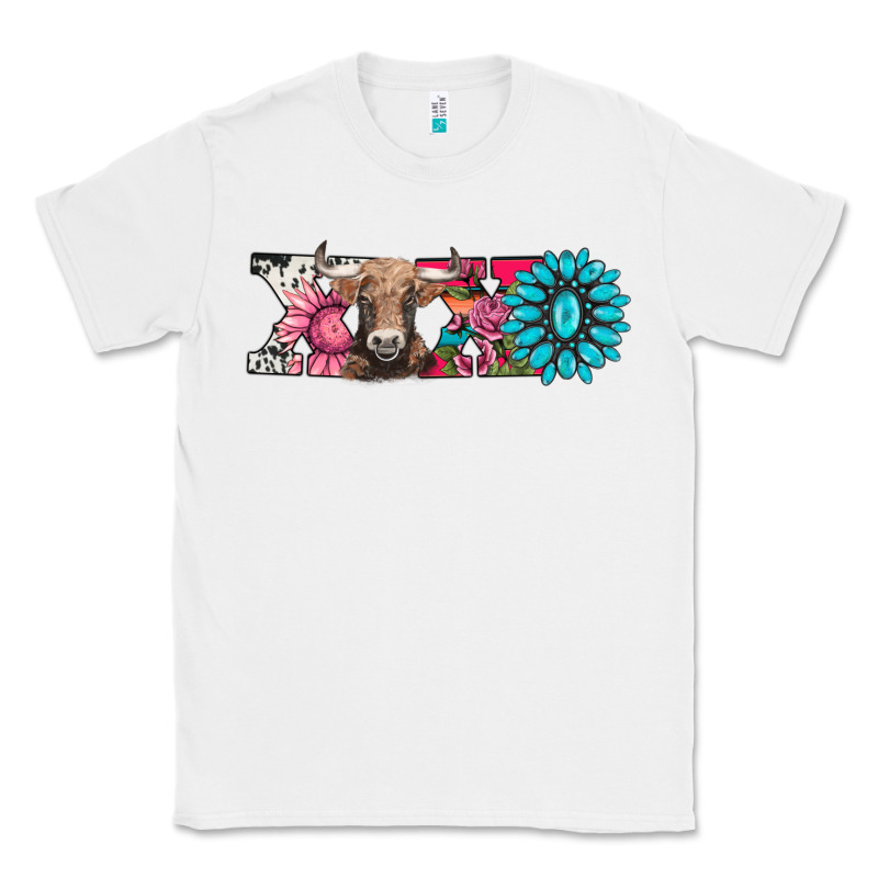 Xoxo Braunvieh Cow Classic Tee by AdoDesignShop | Teevron