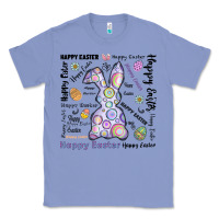 Colony Blue Happy Easter Classic Tee - CowhideDigitalArt