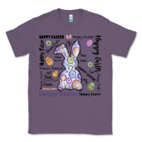 Lavender Happy Easter Classic Tee - CowhideDigitalArt