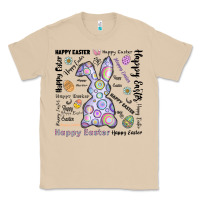 Mushroom Happy Easter Classic Tee - CowhideDigitalArt