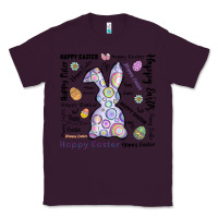 Plum Happy Easter Classic Tee - CowhideDigitalArt