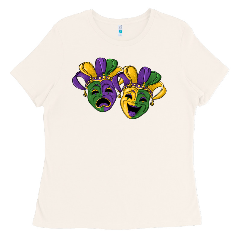Mardi Gras Mask Ladies Tee by RanaPortraitStore | Teevron