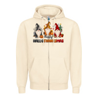 Sandshell Happy Hallothanksmas Zipper Hoodie - MaliasSmallBusiness