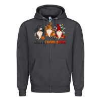Smoke Happy Hallothanksmas Zipper Hoodie - MaliasSmallBusiness