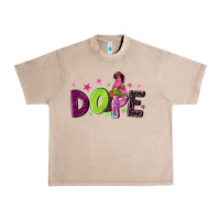 French Oak dope with afro black woman Urban Heavy Tee - NancyCooperArtShop