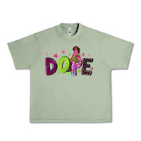 Oil Green dope with afro black woman Urban Heavy Tee - NancyCooperArtShop