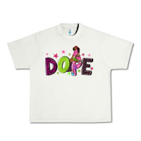 Pistachio dope with afro black woman Urban Heavy Tee - NancyCooperArtShop