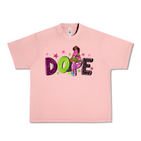 Salmon dope with afro black woman Urban Heavy Tee - NancyCooperArtShop