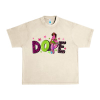 Sandshell dope with afro black woman Urban Heavy Tee - NancyCooperArtShop