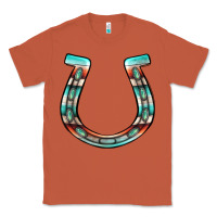 Copper serape turquoise horseshoe Classic Tee - Jasminsmagicworld