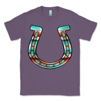 Lavender serape turquoise horseshoe Classic Tee - Jasminsmagicworld