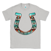 Moon Dust serape turquoise horseshoe Classic Tee - Jasminsmagicworld