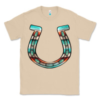 Mushroom serape turquoise horseshoe Classic Tee - Jasminsmagicworld