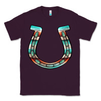 Plum serape turquoise horseshoe Classic Tee - Jasminsmagicworld
