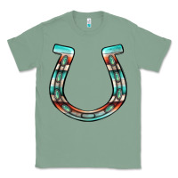 Sage serape turquoise horseshoe Classic Tee - Jasminsmagicworld