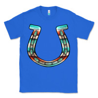 True Royal serape turquoise horseshoe Classic Tee - Jasminsmagicworld