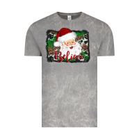 Cloud Rock believe santa Vintage Tee - AdoDesignShop