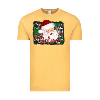 Vintage Mustard believe santa Vintage Tee - AdoDesignShop
