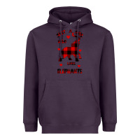Plum Just a girl who loves Elephants - Elephant Heavyweight Hoodie - Bettercallsaul