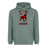 Just A Girl Who Loves Elephants - Elephant Heavyweight Hoodie | Teevron