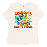 Bone game over back to school Ladies Tee - texasbilliewilder