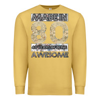 Antique Gold Born in 1980 Womens Premium Sweatshirt - Bettercallsaul