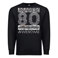 Black Born in 1980 Womens Premium Sweatshirt - Bettercallsaul