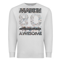 Dove Grey Born in 1980 Womens Premium Sweatshirt - Bettercallsaul