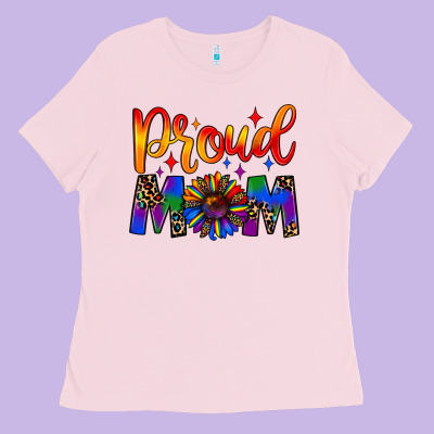 Proud Mom Ladies Tee Designed By Jahusdesignshop