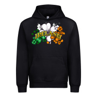 Foreset Green St. Patrick's Ireland flag Urban Hoodie - HowdyJamesFarm