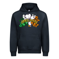 Navy St. Patrick's Ireland flag Urban Hoodie - HowdyJamesFarm