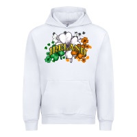 White St. Patrick's Ireland flag Urban Hoodie - HowdyJamesFarm