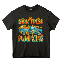Asphalt farm fresh pumpkins Heavy Core Tee - Zillion Design Studio