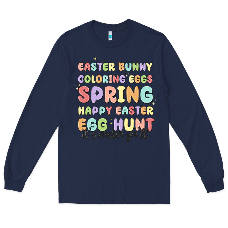 Easter Bunny Spring Long Sleeve Tee by MaliasSmallBusiness | Teevron