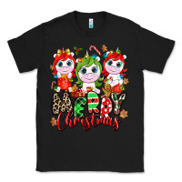 Black Merry Christmas unicorns Classic Tee - NancyCooperArtShop