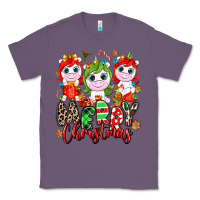 Lavender Merry Christmas unicorns Classic Tee - NancyCooperArtShop